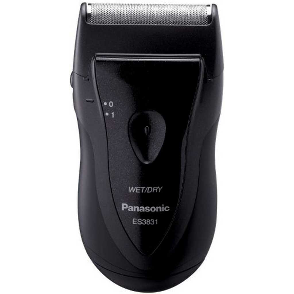 Panasonic Electric Razor for Men, Cordless Wet Dry Lightweight Shaver with Ergonomic Grip, ES3831K, Black