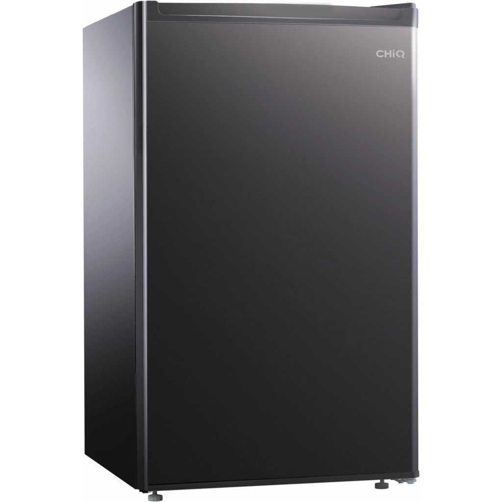 CHiQ 120-Litres Fridge CSR120; Single Door Defrost Refrigerator - Black