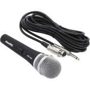 Geepas Dynamic Microphone – 5.6*6m Cable, black