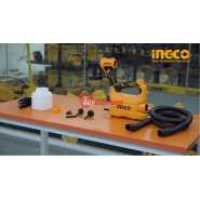 INGCO SPG5008-2 HVLP Floor Based Spray Gun 500Watt Paint Sprayers TilyExpress