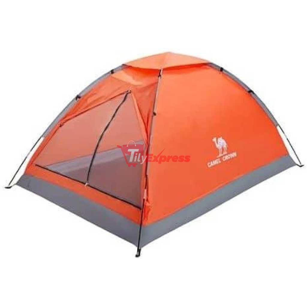 2/3/4 Person Camping Tent with Removable Rain Fly, Easy Setup Outdoor Tents Water Resistant Lightweight Portable for Family Backpacking Camping Hiking Traveling- Multicolor