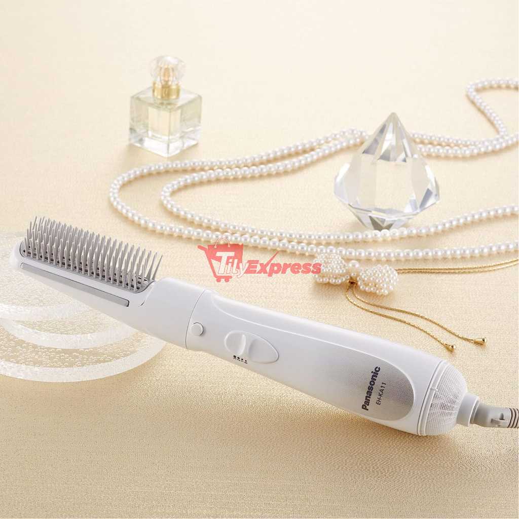 Panasonic EH-KA11 Hair Styler, Flexible Styling For The Ideal HairStyle - White