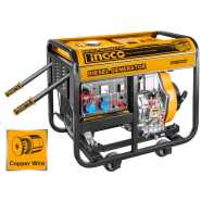 INGCO Diesel Generator 5000W GDE50001 - Yellow