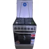 YES Full Gas Cooker 50x50cm YS-5540GTB; 4-Gas Burners, Electric Oven & Grill - Silver