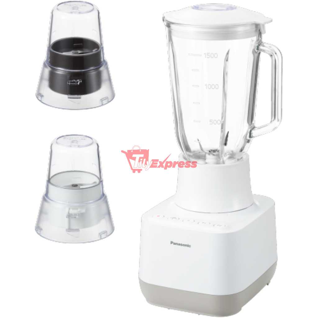 Panasonic Smoothie Blender MXMG5421CTZ; 800W , Ice crusher with glass jug + 2 mills