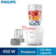 Philips Blender (450w/1L) HR2041/10 - White