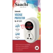 Saachi 15 Amps Voltage/Power Guard (All Electronic Equipment guard) - White