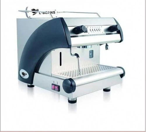 Office Restuarant Fancy Commercial Professional Electric Automatic Steam Cappuccino Espresso Coffee Maker Machine - Silver