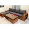 5 Seater L Shaped Luxurious Sofa Set with Fibre Pillows