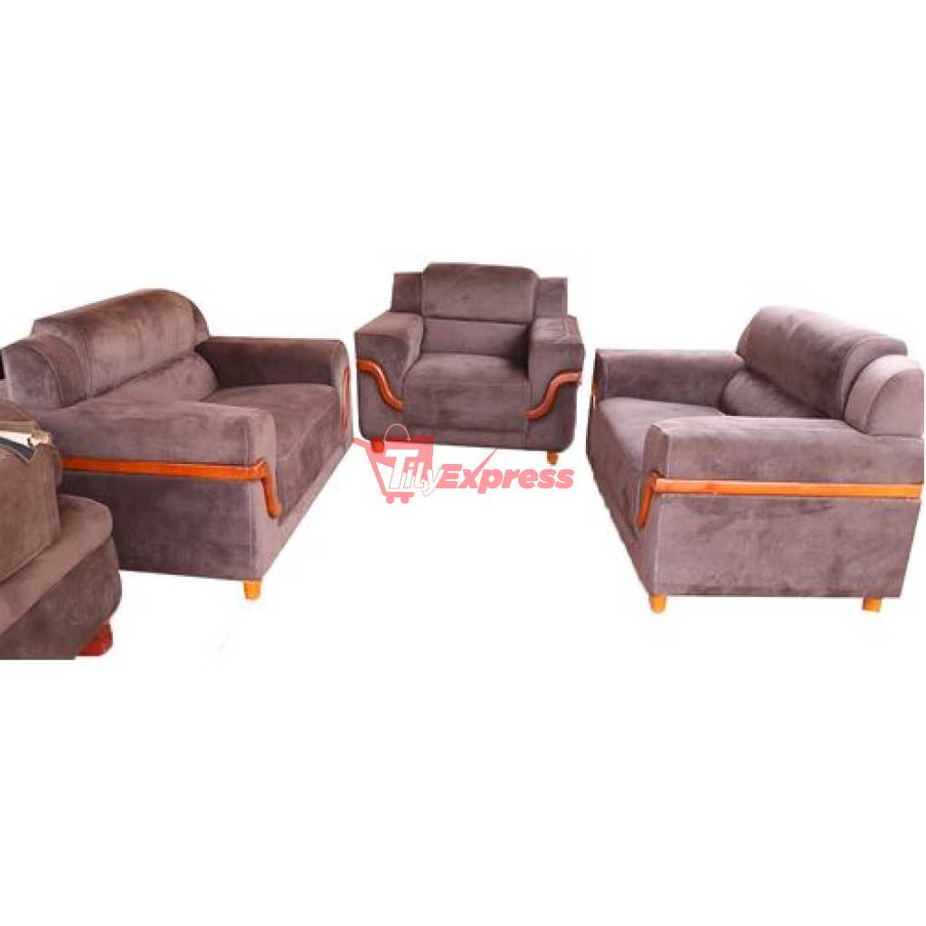 5 - Seater Giant Sofas - Coffee Brown