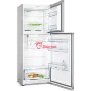 Bosch 430 Litre Fridge KDN43VL2N5; Freestanding 2-Door Top Freezer Refrigerator - Inox