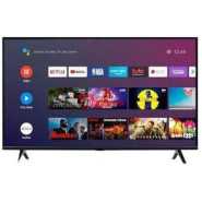 Saachi 43 Inch Smart TV NL-LED-43DVBT2S; Frameless Flat Screen Android Bluetooth Enabled Smart TV - Black