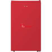 Hisense 120 L Direct-Cool Single Door Mini Refrigerator, RR120DARED Defrost Fridge - Red