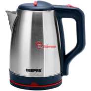 Geepas GK38042 1.8L Electric Kettle - Stainless Steel Body| Auto Shut-Off & Boil-Dry Protection | Heats up Quickly & Easily | Boil for Water, Tea & Coffee Maker