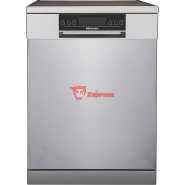 Hisense 15 Place Settings Dishwasher (HS623E90G, Silver,Stainless Steel, Inbuilt Heater,Quick Wash)