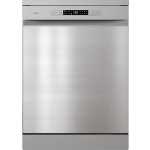 Hisense 15 Place Settings Dishwasher HS623E90X, 8 Programs, Three Baskets, Inbuilt Heater, Quick Wash) - Silver (3YRs WRTY)