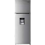CHiQ 270-Litre Fridge CTM270DBIK3; Water Dispenser Top Mounted Double Door Fridge Refrigerator -Silver