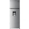CHiQ 451-Litres Fridge CR451SD; Top Mount Freezer, Double Door Frost Free Refrigerator With Water Dispenser - Silver