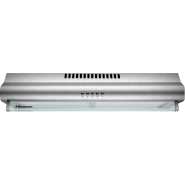 Hisense 60cm Cooker Hood HHO60PASS; Under Cabinet Kitchen Extractor Fan - Silver