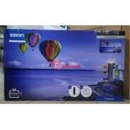 EBON 55-Inch Smart TV UHD 4K E55SAFS; Android LED TV, 2- Remote Controls, WiFi, 3- HDMI Ports, USB, Inbuilt Free To Air Decoder – Black Smart TVs TilyExpress