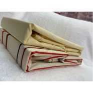 High Quality Bed Sheets With 4 Pillow Cases - Cream