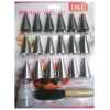 20 Pieces Set Useful Cake Icing Decorating Tool Kit-Silver