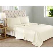 Pair Of Bedsheets With Two Pillowcases - Cream