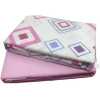 Bedsheets with 4 Pillowcases - Pink