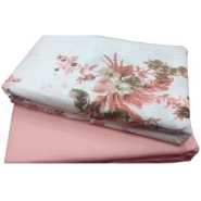 Bedsheets with 4 Pillowcases - Pink