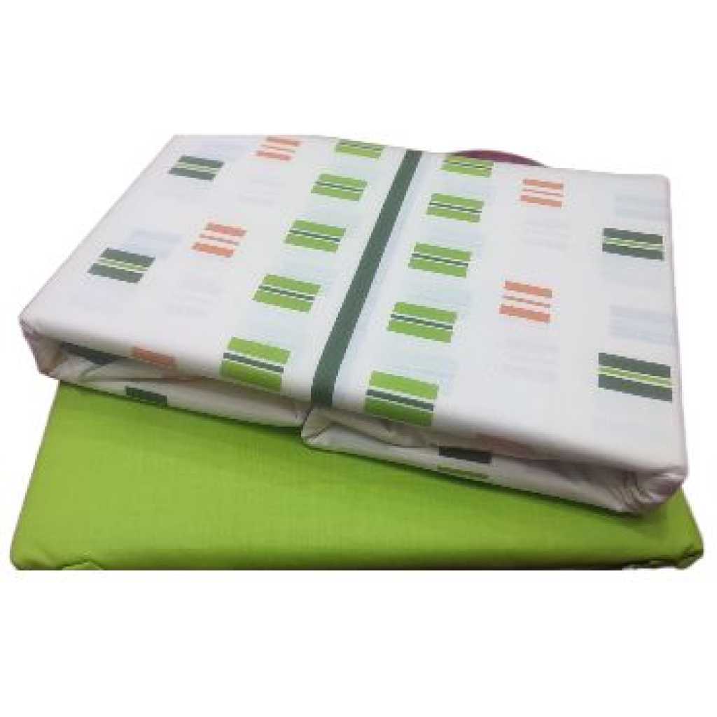Bedsheets with 4 Pillowcases - Green