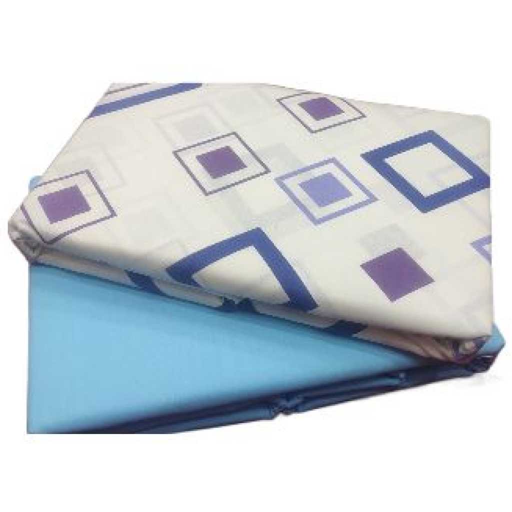 Bedsheets with 4 Pillowcases - Blue