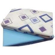 Bedsheets with 4 Pillowcases - Blue