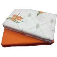 Bedsheets with 4 Pillowcases - Orange