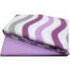 Bedsheets with 4 Pillowcases - Purple