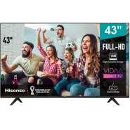 Hisense – 43″ Smart TV A4G Series LED Full HD Smart Vidaa TV With Inbuilt Decoder – Black