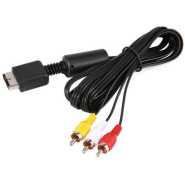 Play Station VL 1.8 meters AV Video Audio Cable - Black