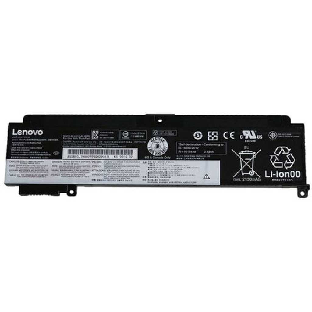 Lenovo Thinkpad 00HW022 Battery For Thinkpad T460s T470s -Black