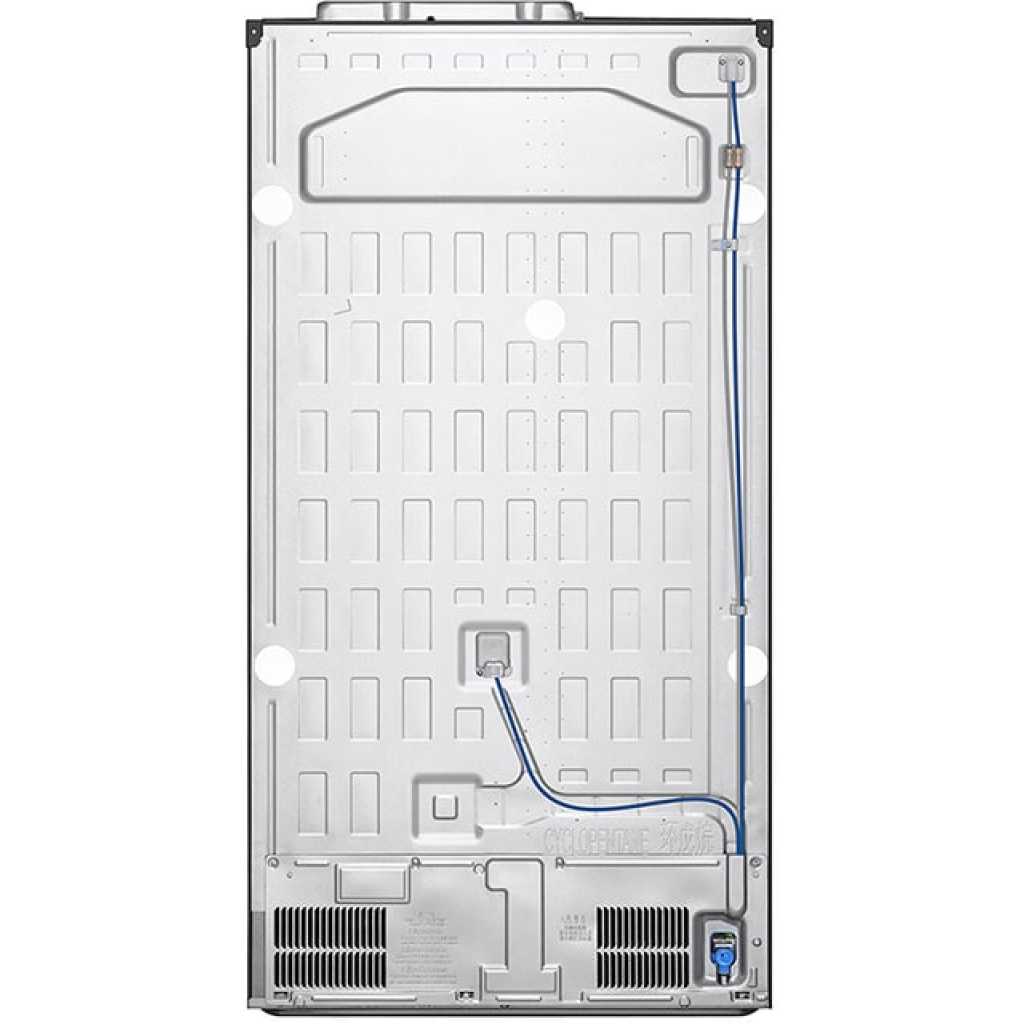 LG 634-Litres GC-L257JLXL Fridge; 634(L) | Side by Side Refrigerator | Smart Inverter Compressor | Multi Air Flow | Smart Diagnosis™, Frost Free