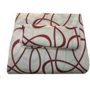 Double Bedsheets With 2 Pillowcases - Multicolour