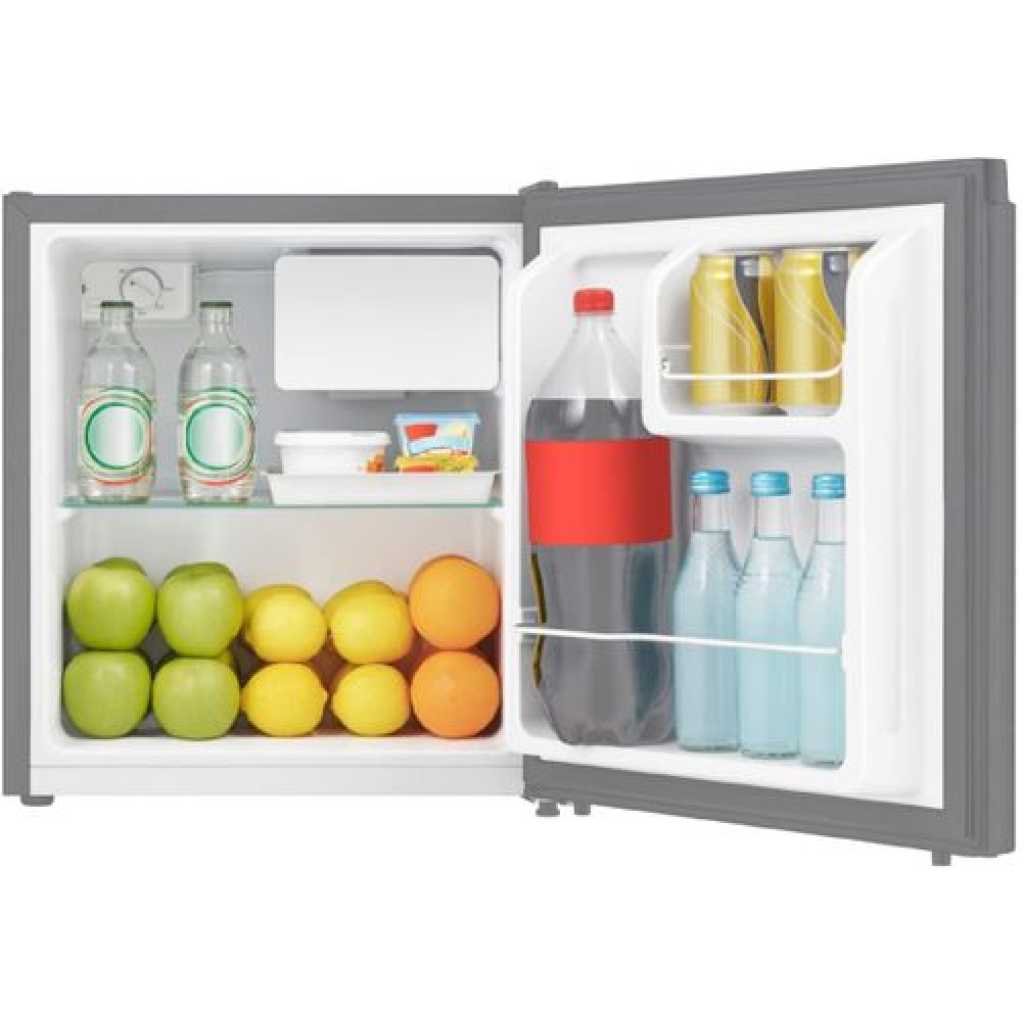 Hisense 60 Litres Compact Single Door Refrigerator RR60DAGS0 - Silver