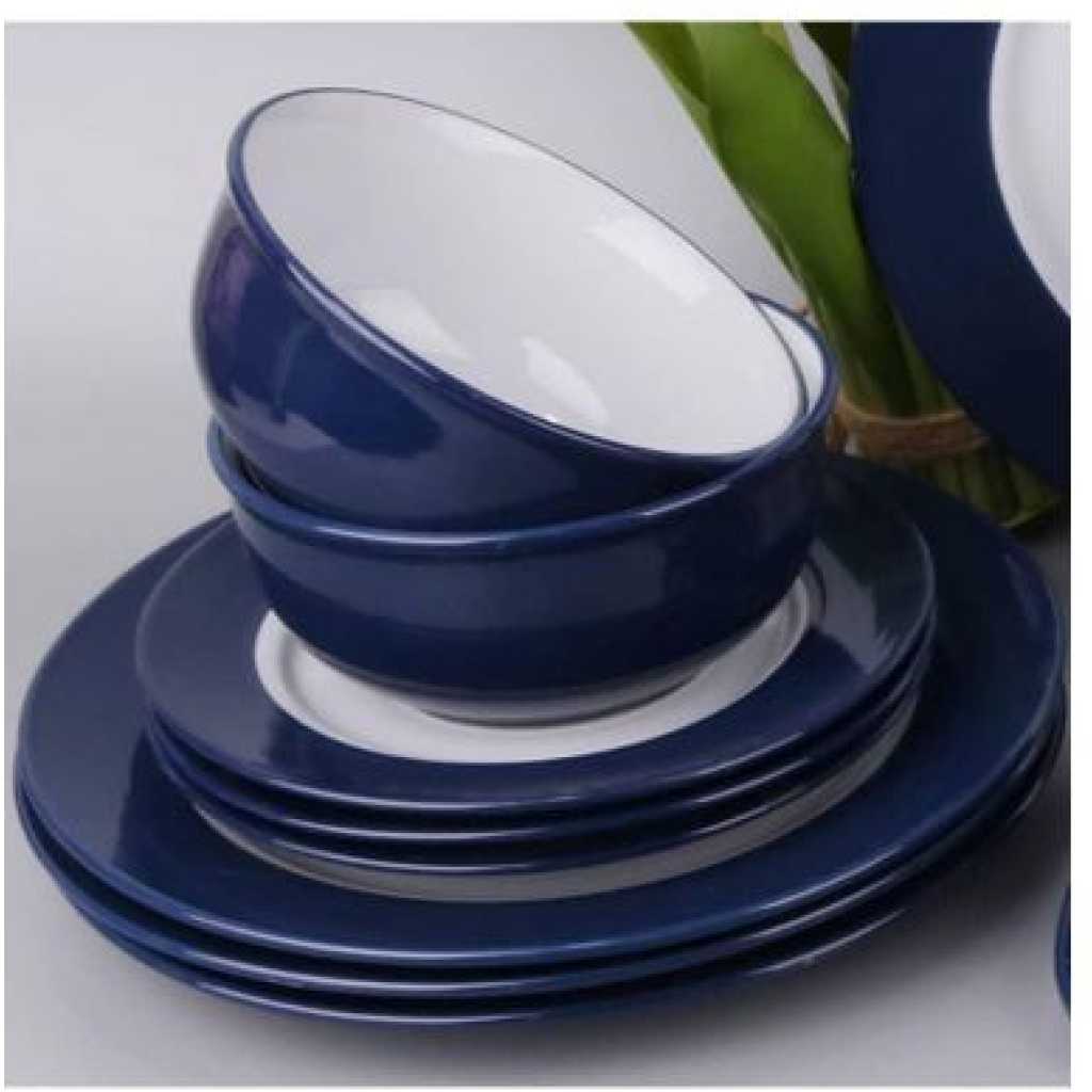 16-Piece Of Tableware Set Of Plates Cups Bowls Sideplates Dinner Sets Stoneware Dinnerware Set Food Plate Ceramic Dishes To Eat Dish