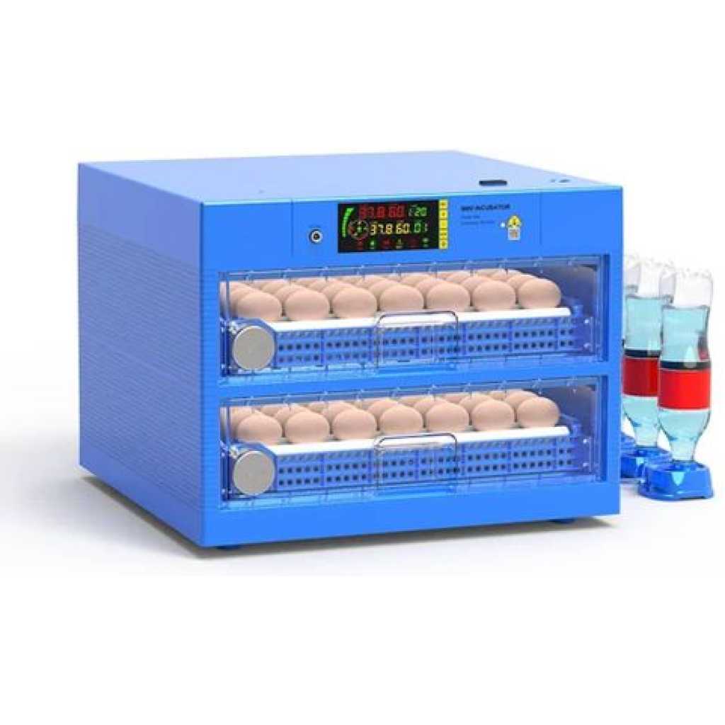 Blue Diamond – 120 Egg Automatic Dual Voltage Mini Egg Incubator Fully Automatic Hatcher