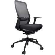 Konfurb Luna Office Chair Mesh-Black