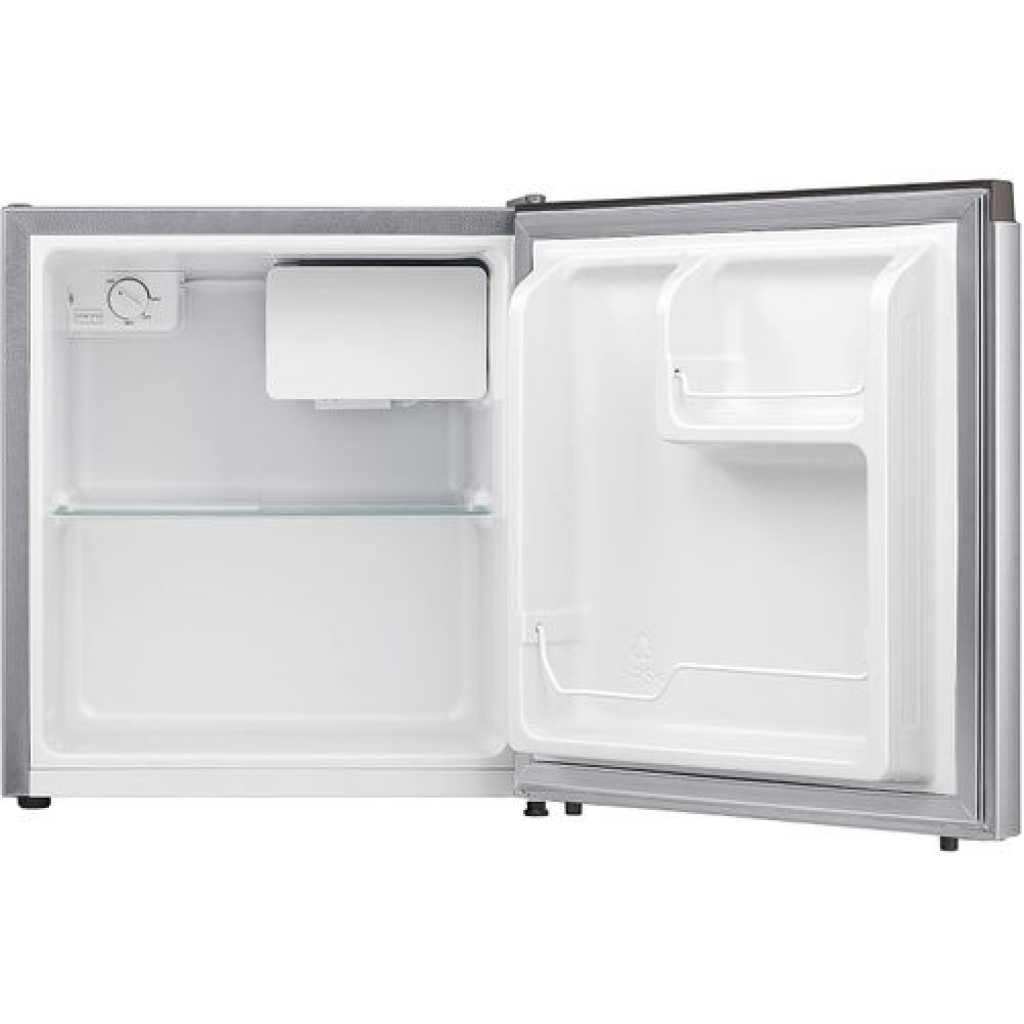 Hisense 60 Litres Compact Single Door Refrigerator RR60DAGS0 - Silver