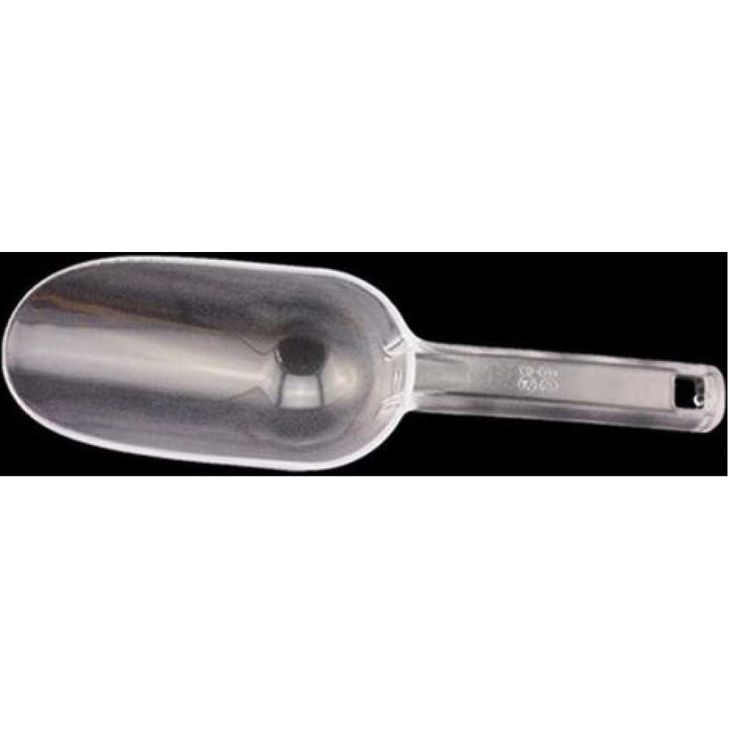 Ice Cube Shovel Scoop Scraper Plastic Clear Ice Bucket Bar Tools- Clear