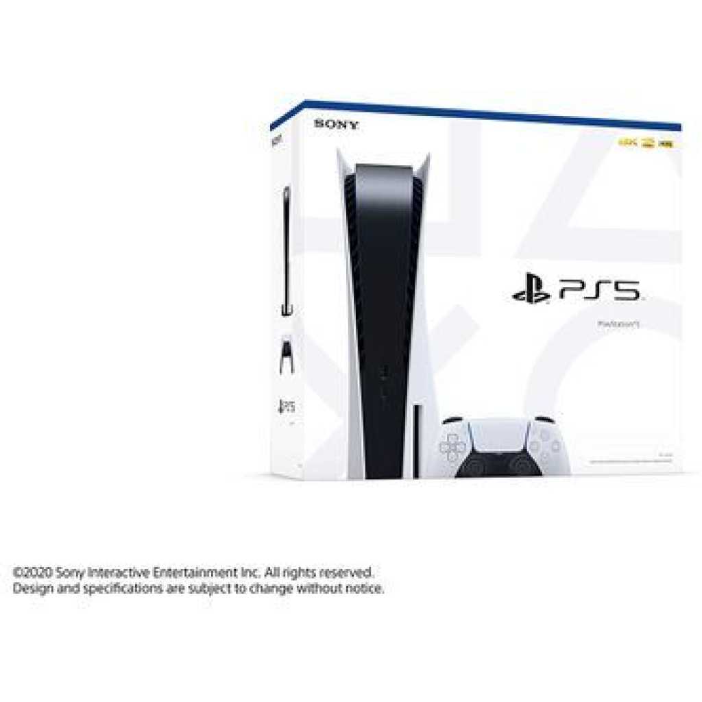 Sony PS5 Digital Console (Playstation 5) With One Controller - White