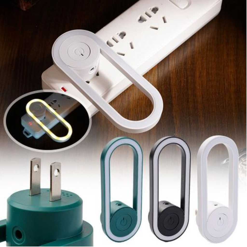 Multifunctiona Wall Plug Electronic Ultrasonic Smart Pest Repeller Mosquito Bugs Cockroach Light- Multicolor