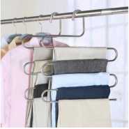 1Pc of Trouser Steel Hanger/Pants Hanger - Silver