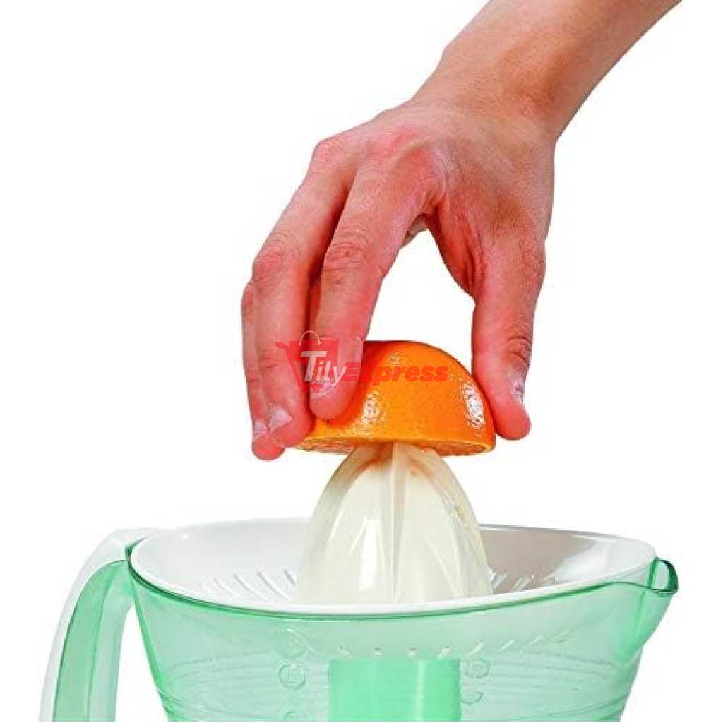 MOULINEX 1 Litre Citrus Press, 25 Watts, Plastic, PC302B27 - White/Black