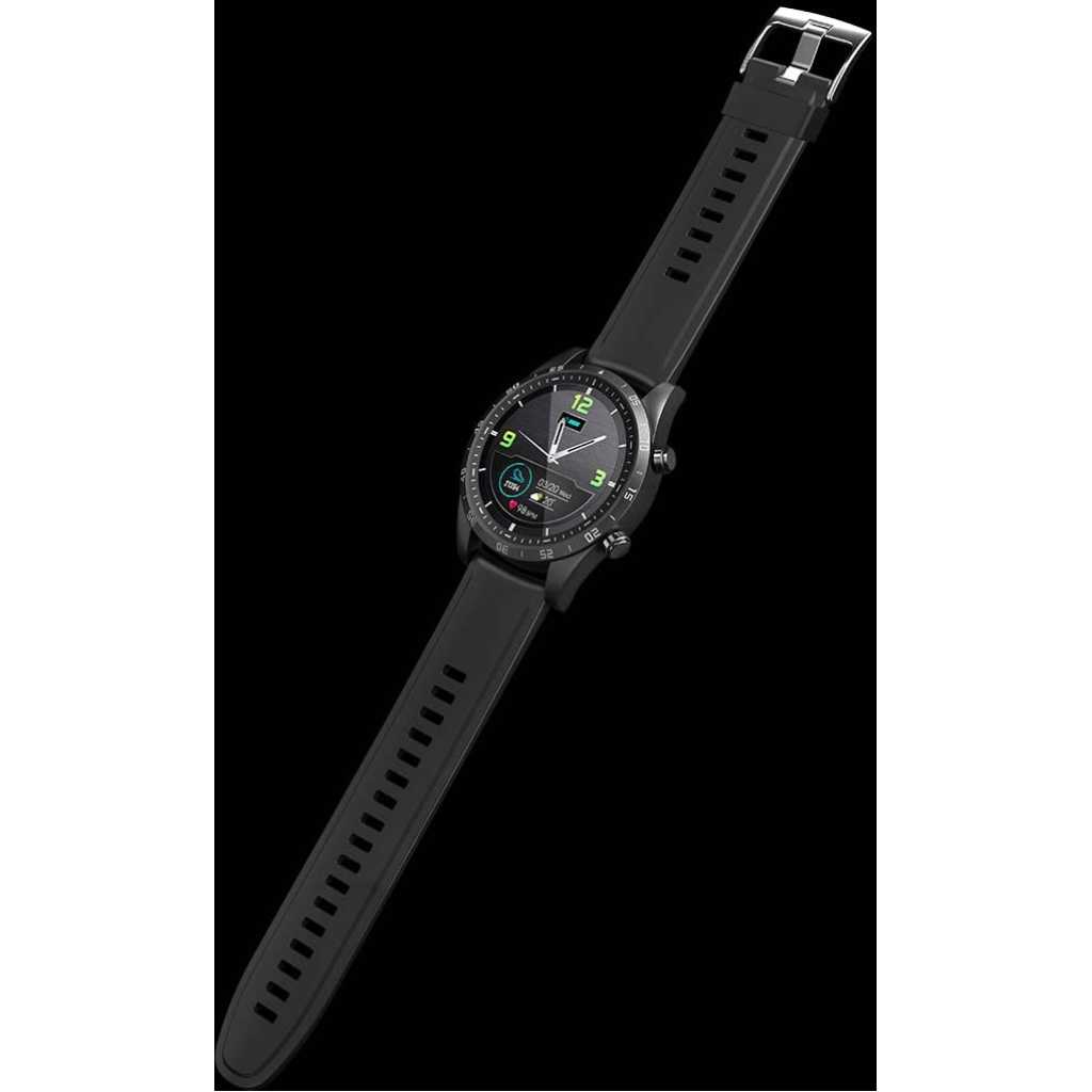 Oraimo Tempo-W2 IP67 Waterproof Smart Watch with 24 Training Modes & Up to 20 Hours Battery Life - Black